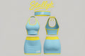 SB Bluey skirt set